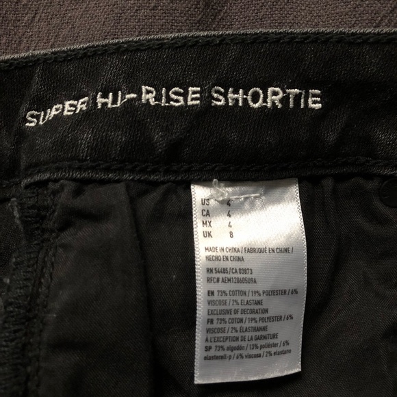 American Eagle Super High Rise Shorts - Picture 3 of 3